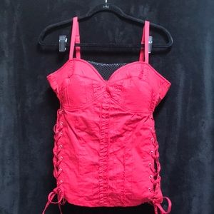 Royal Bones Lace Up Bustier